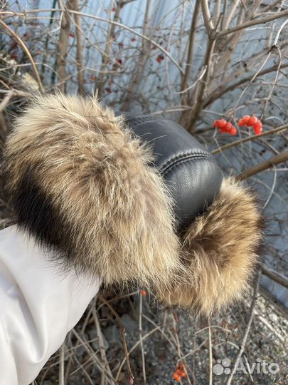 Мужская зимняя меховая шапка