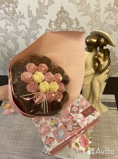 Шоколадные розы