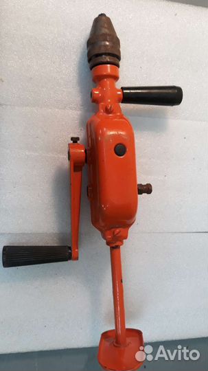 Дрель ручная механическая СССР