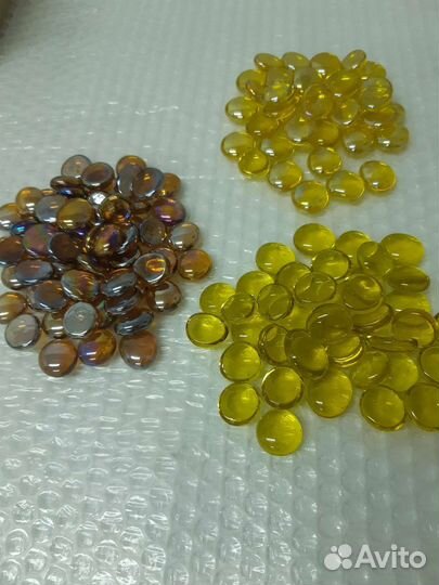 Камушки (кабошены) стеклянные