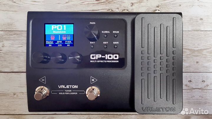 Гитарный процессор Valeton GP 100