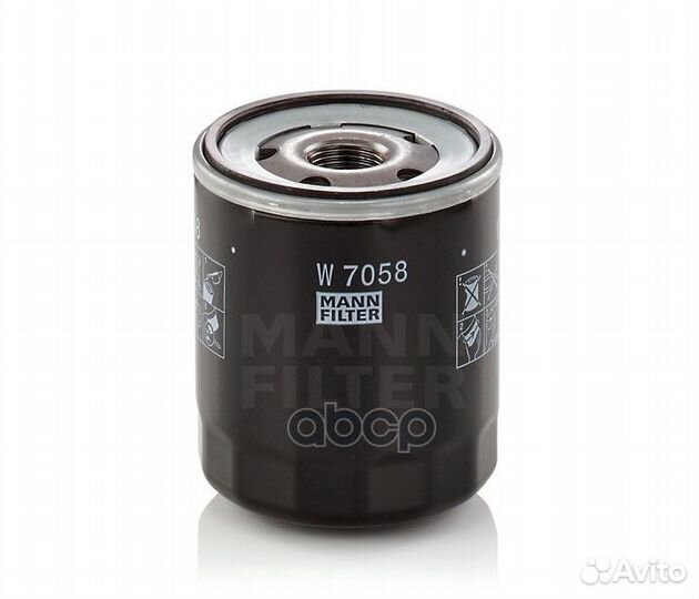 Фильтр масл. w7058 mann-filter