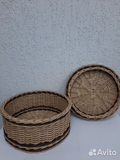 Корзина плетеная для хранения