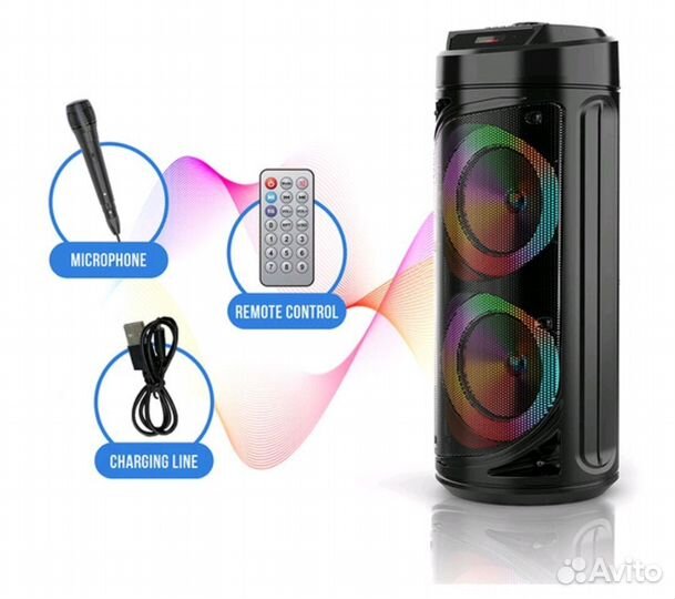 Блютуз колонка ZQS-6212