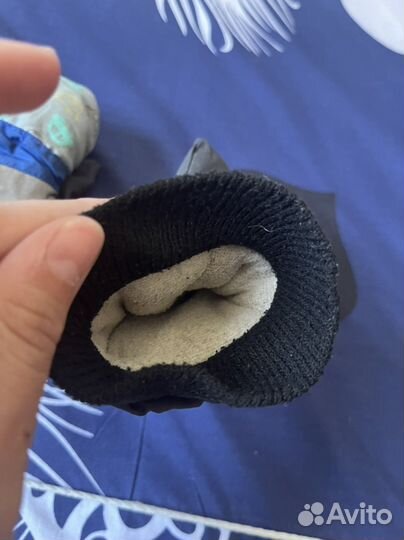 Варежки непромокаемые тёплые /Краги