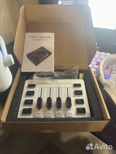 Fifine игровой аудио миксер