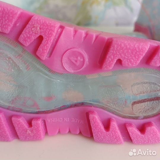 Резиновые сапожки, новые, 13,5 размер