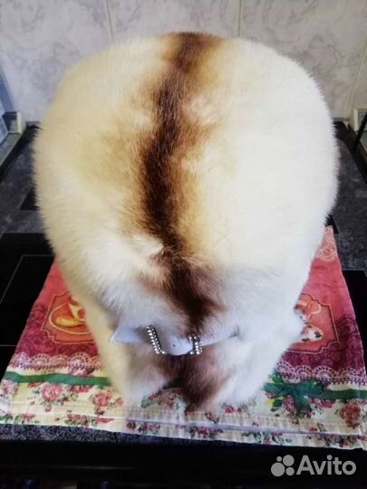 Норковая женская шапка