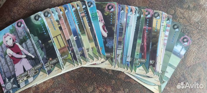 Карточки Наруто