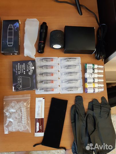 Тату машинка набор (новый)