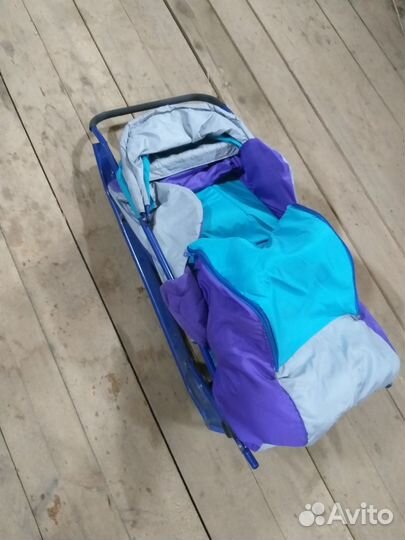 Детские санки коляска