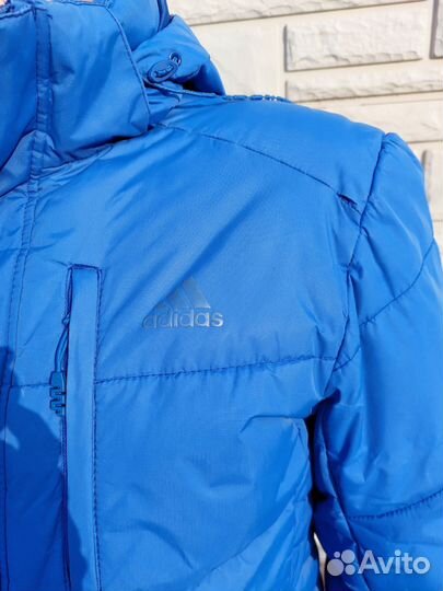 Куртка пуховик мужская Адидас