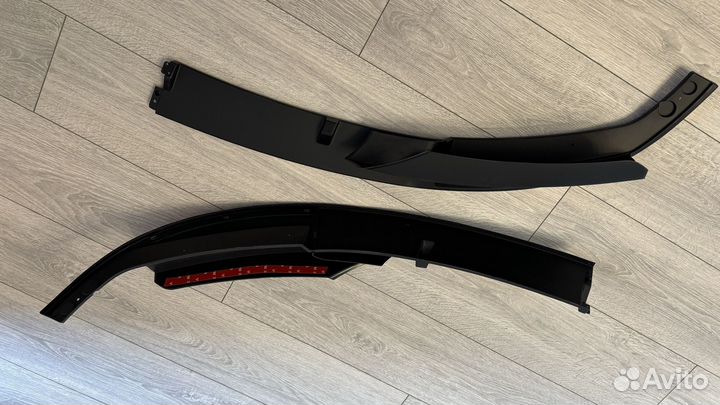 Губа/сплиттер/спойлер переднего бампера на BMW F30