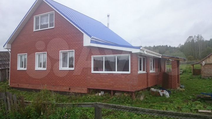 Коттедж 205 м² на участке 56 сот.