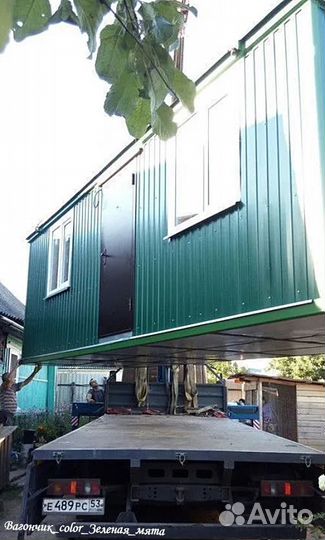 Вагончик бытовка 6 x 2.4 м