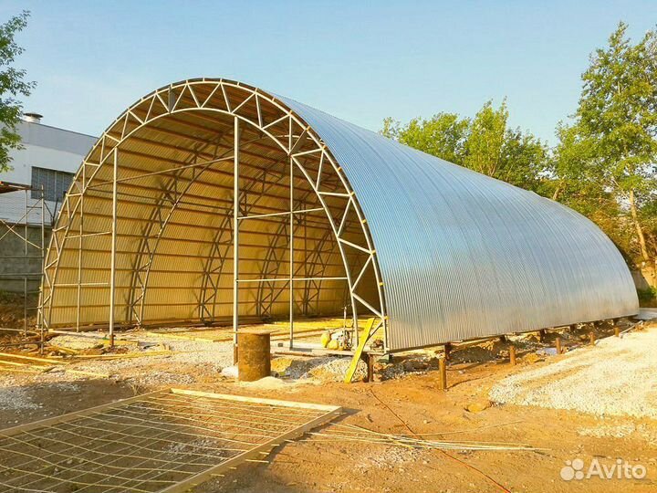 Ангары быстровозводимые