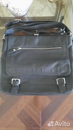 Сумка кожаная мужская (унисекс)