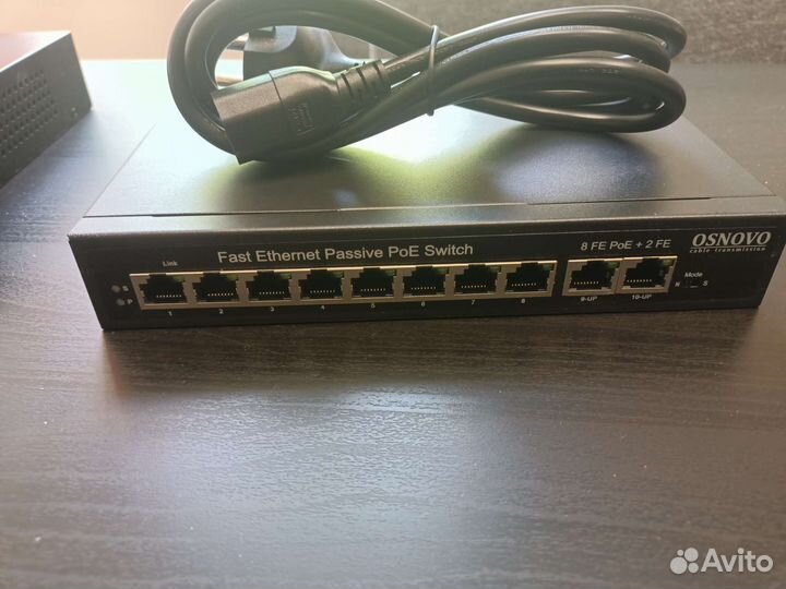 Коммутатор с poe Osnovo SW-21000/A 120Wt