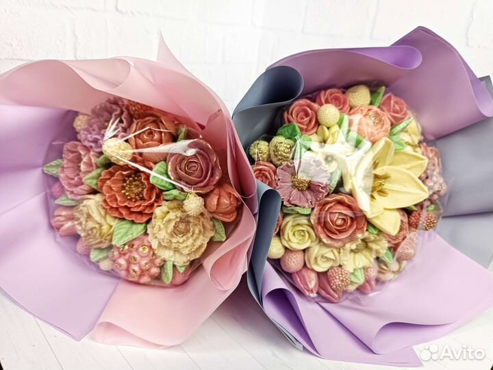 Съедобный шоколадный букет