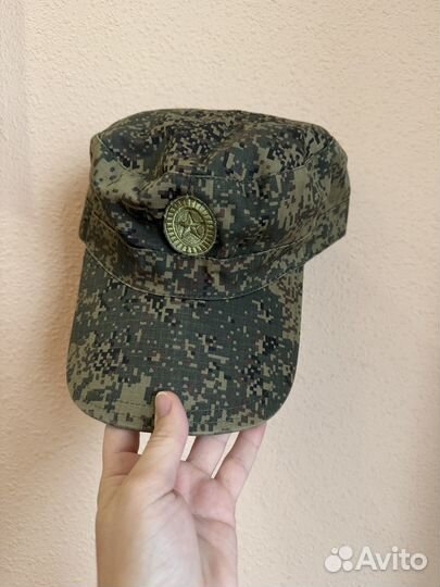 Кепка военная пиксель