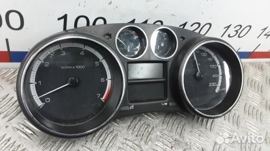 Щиток приборов peugeot 308 1 (TBE11IT01)
