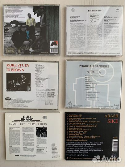 Cd диски фирменные Джаз