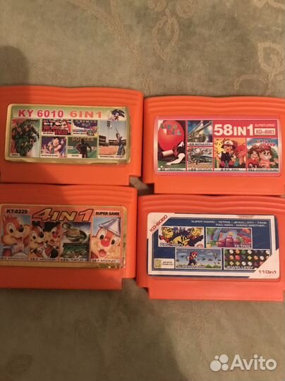 Картриджи для dendy