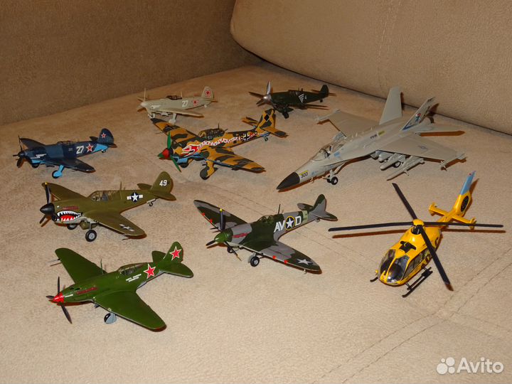 Модели самолетов в масштабе 1/72