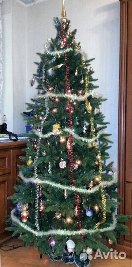 Ель искуственная литая