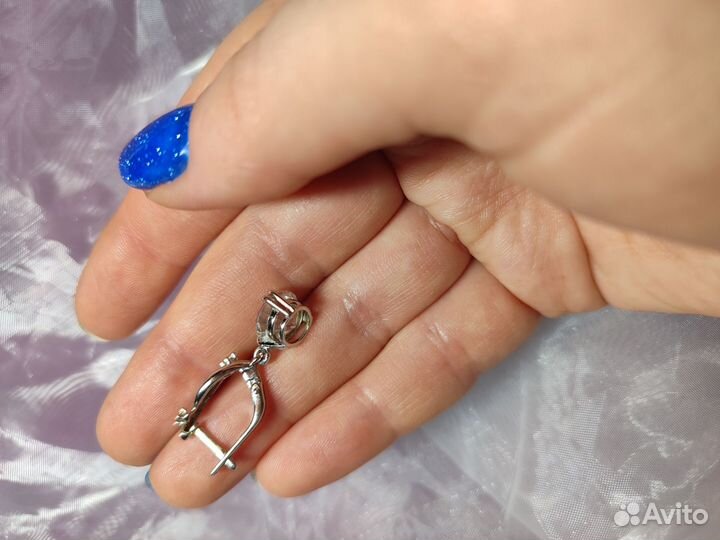 Серебряные серьги