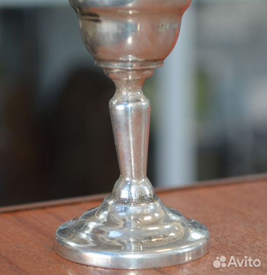 Серебряная рюмка. бокал - 875 пр. кубачи