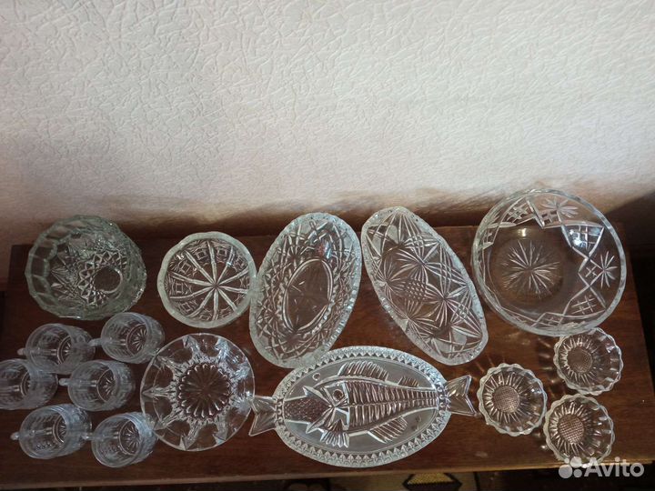 Хрусталь и стеклянная посуда. СССР