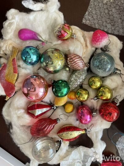 Елочные игрушки СССР