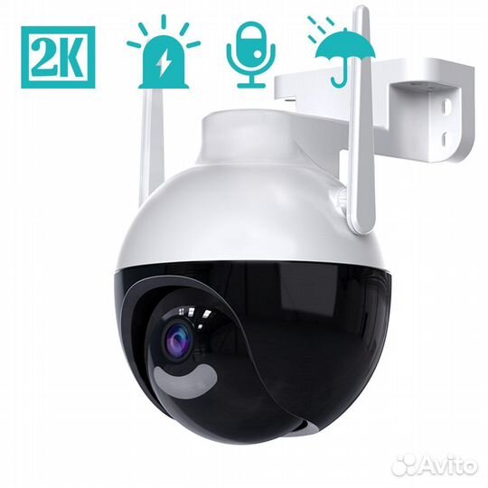 Wifi уличная поворотная R-cams-ip4-ptz 4 мп камер
