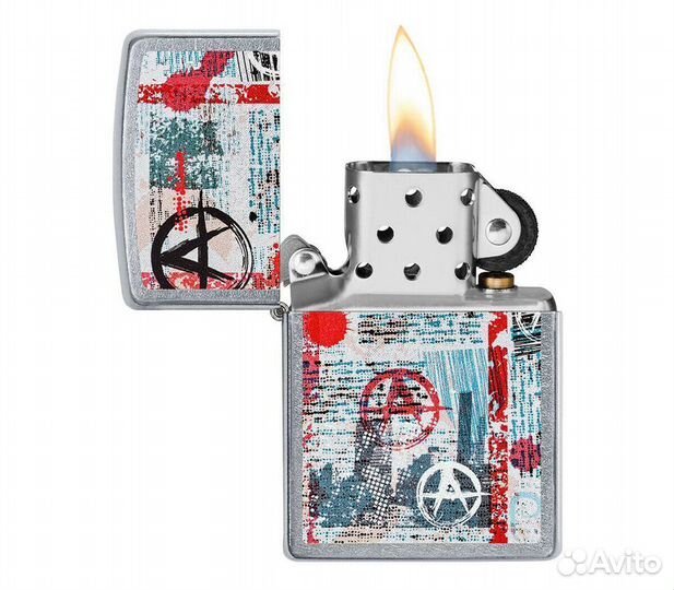 Зажигалка Zippo 49662 Anarchy Design Оригинал