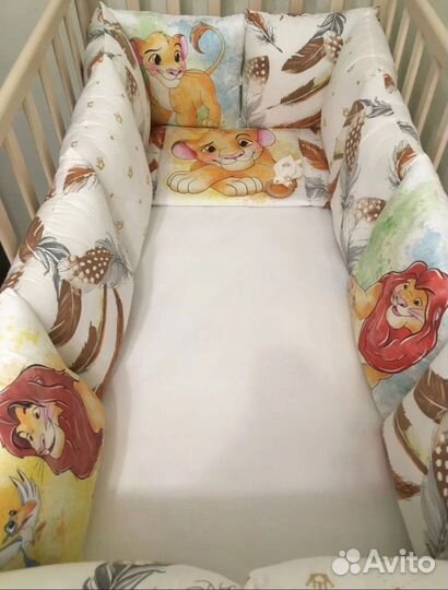 Бортики в кроватку