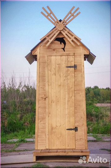 Уличный туалет домик с установкой йтк 180