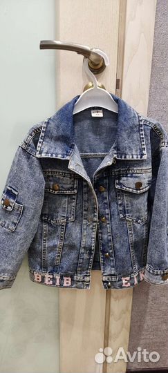 Джинсовый костюм 116 122 Джинсовка и джинсы