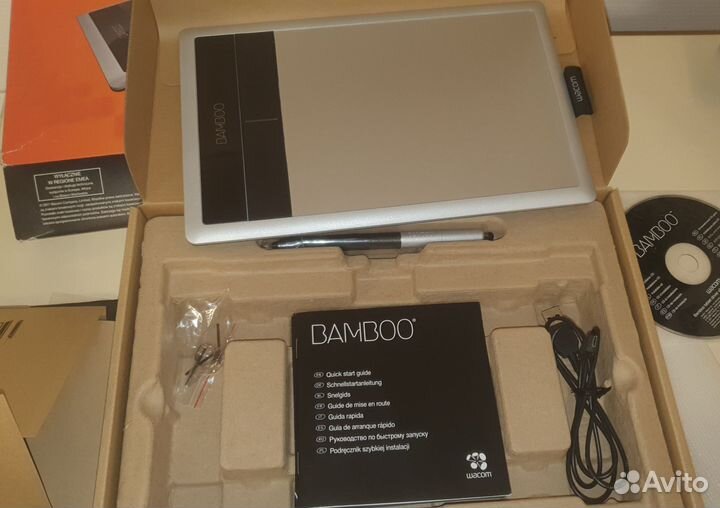 Графический планшет Wacom Bamboo Fan Pen&Touch
