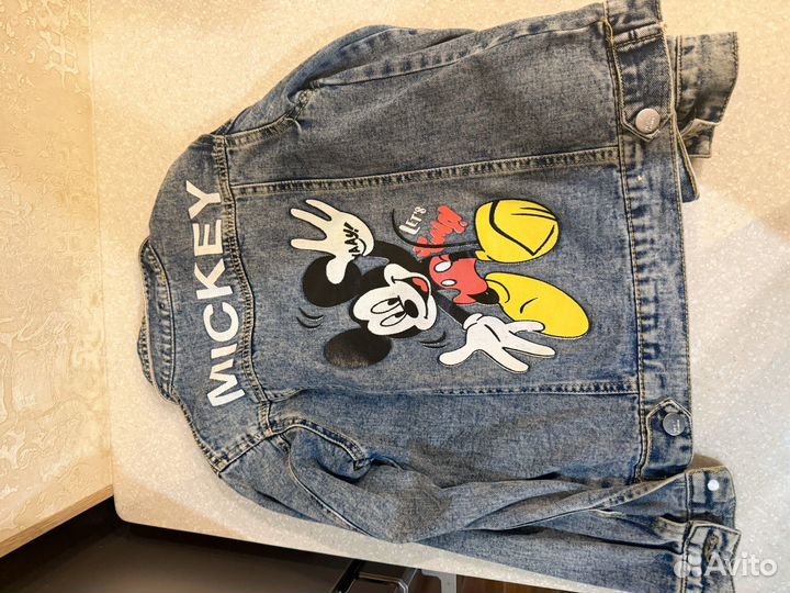 Джинсовая куртка детская