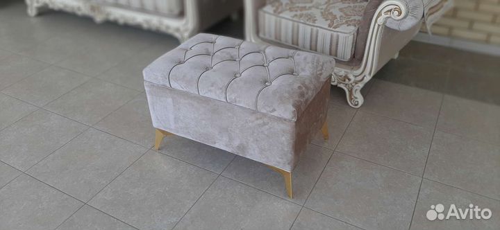 Банкетка в прихожую с ящиком