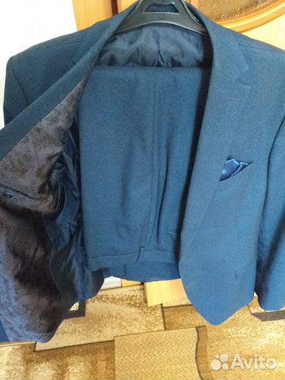 Мужской костюм (Синий) 50-52