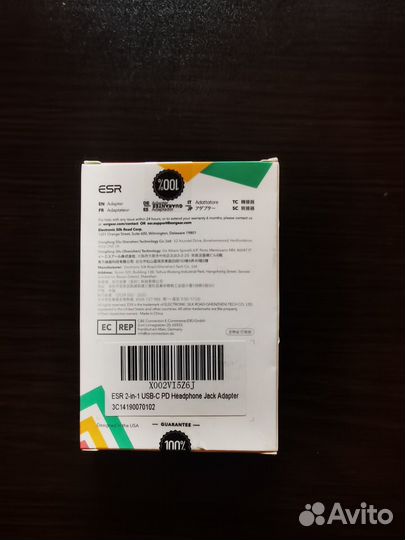 USB C 3.5 (aux) юсб на наушники для телефона ESR