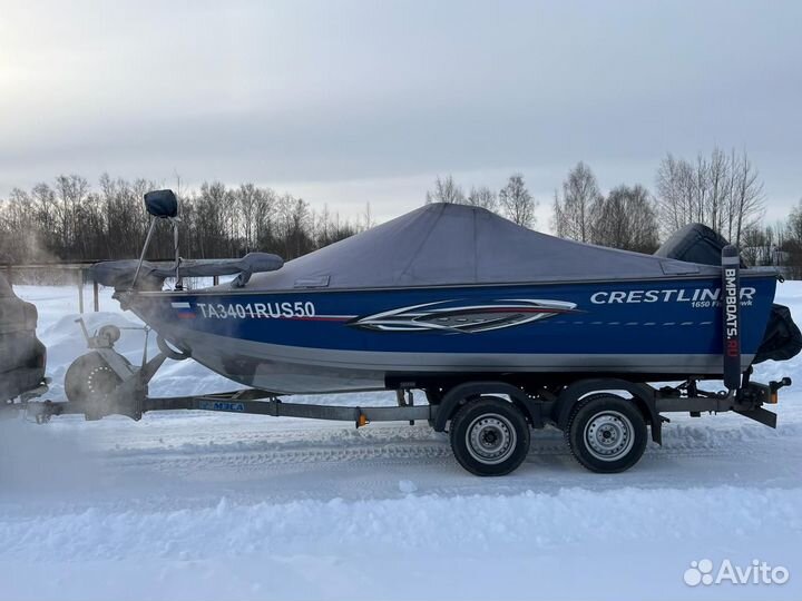 Катер Crestliner Fish Hawk 1650