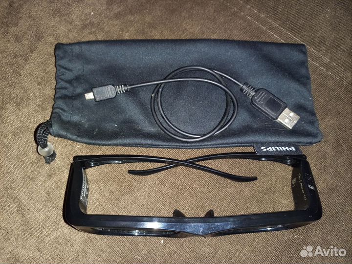 3d очки philips активные с зарядкой