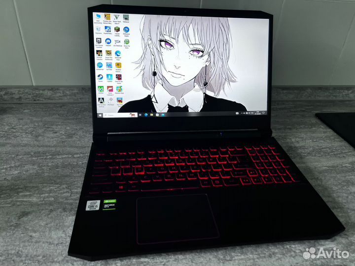 Игровой i5-10300H/GTX 1650Ti/12Gb/144Hz/IPs/SSD256