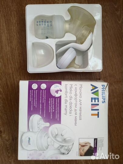 Молокоотсос avent ручной