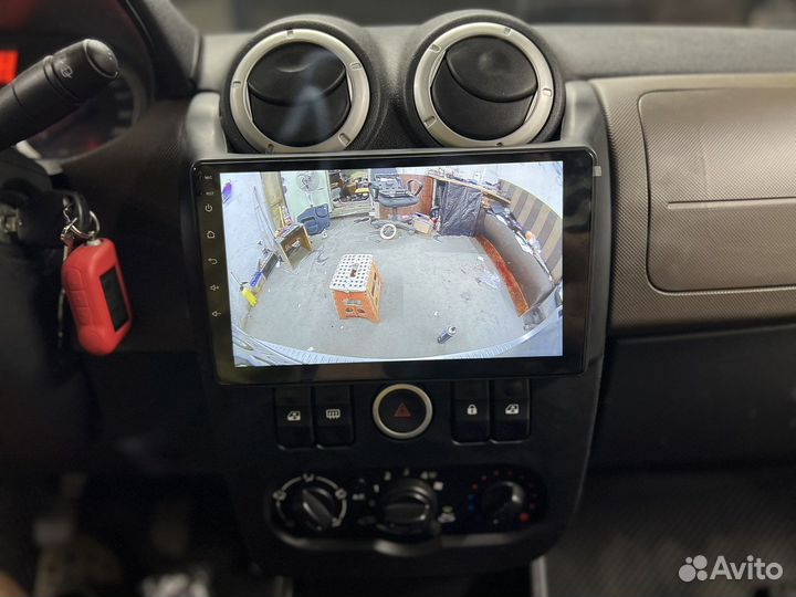 Магнитола 2 DIN Android Renault logan LADA largus