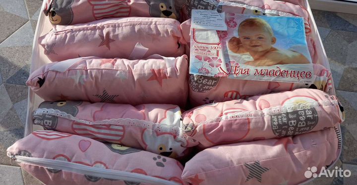 Бортики в детскую кроватку новые