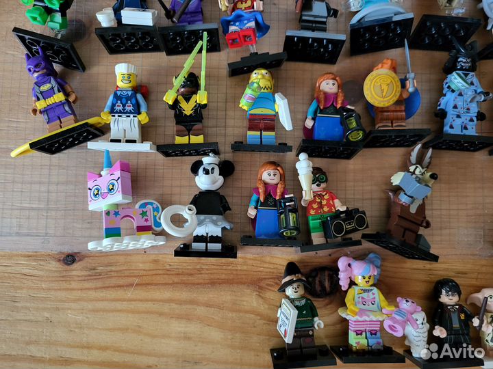 Lego minifigures разных серий